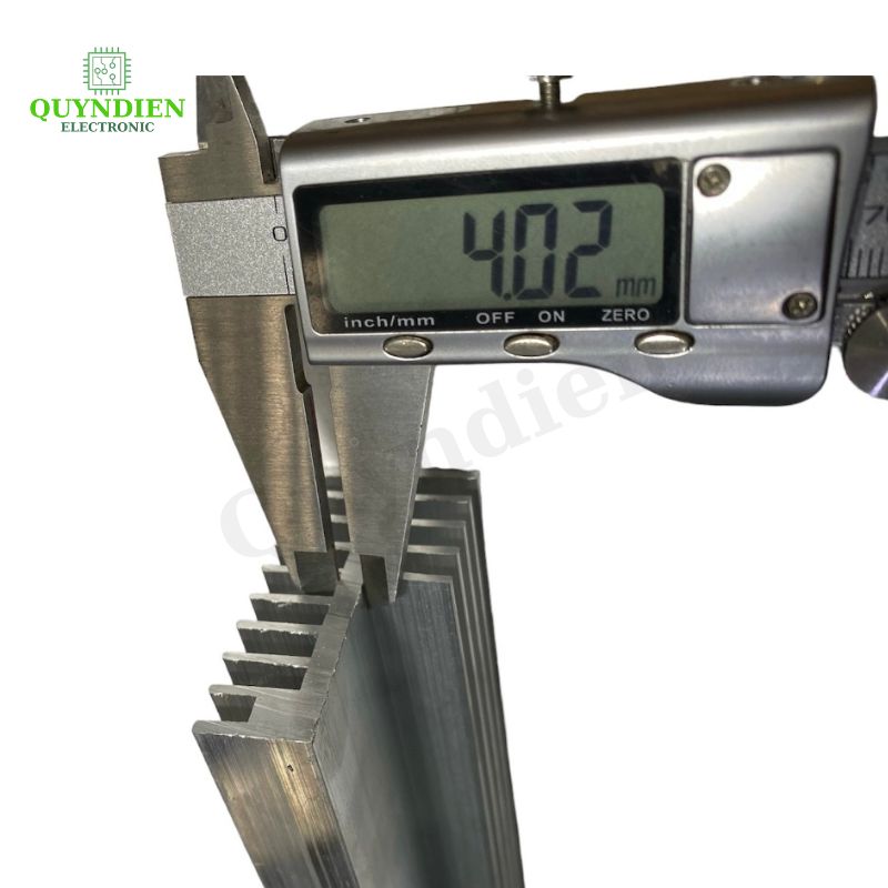 Nhôm tản nhiệt 2 tầng 10 cánh dài 85x58x32mm