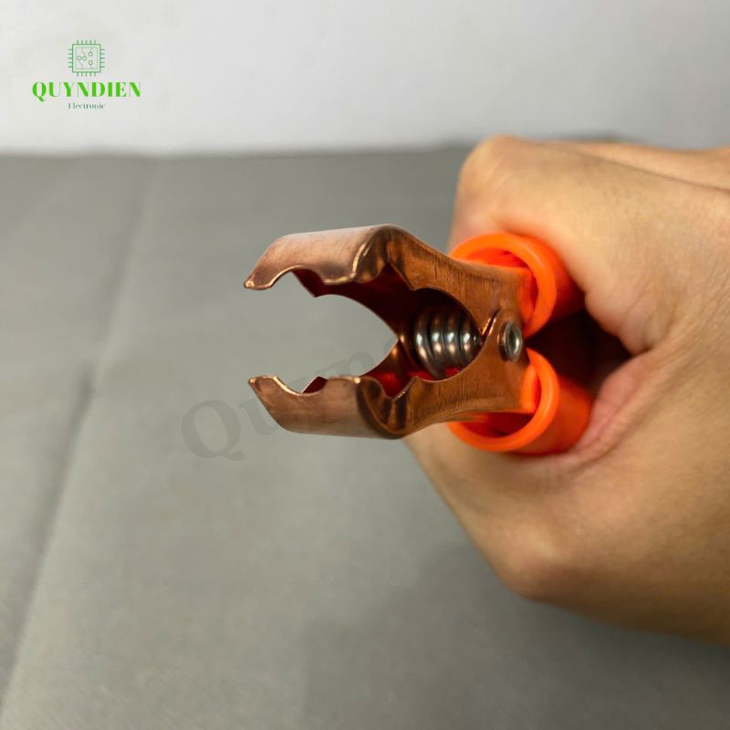 Kẹp acquy mạ đồng 75Ampe