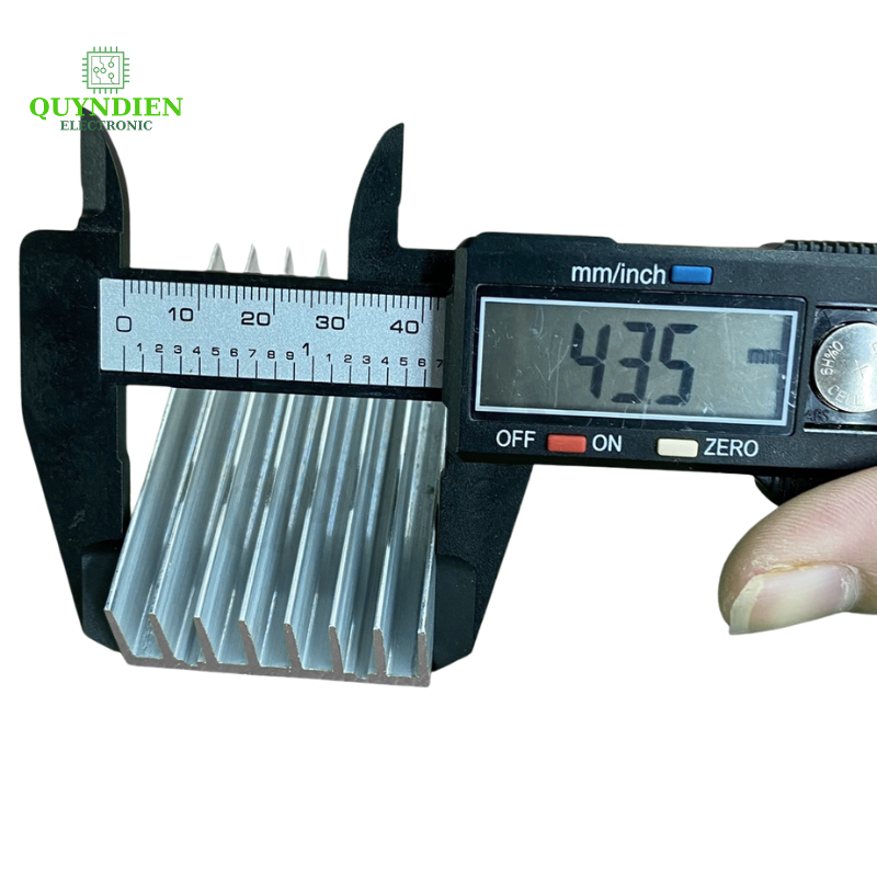 Nhôm Tản Nhiệt 8 Cánh Nhỏ 70x43x17mm