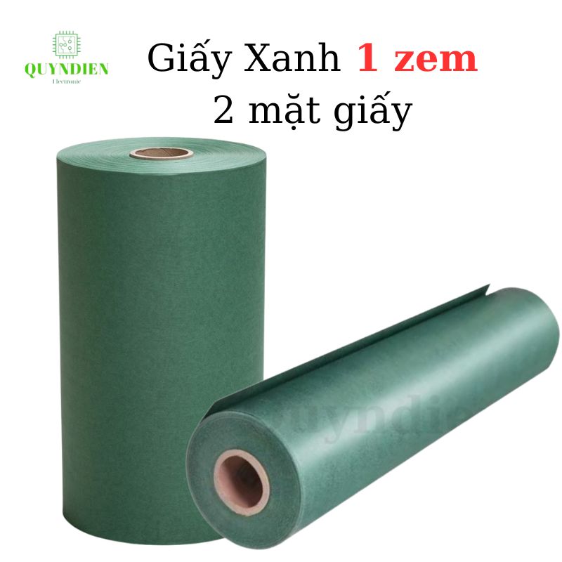 Giấy Xanh Cách Điện Dày 0.1mm