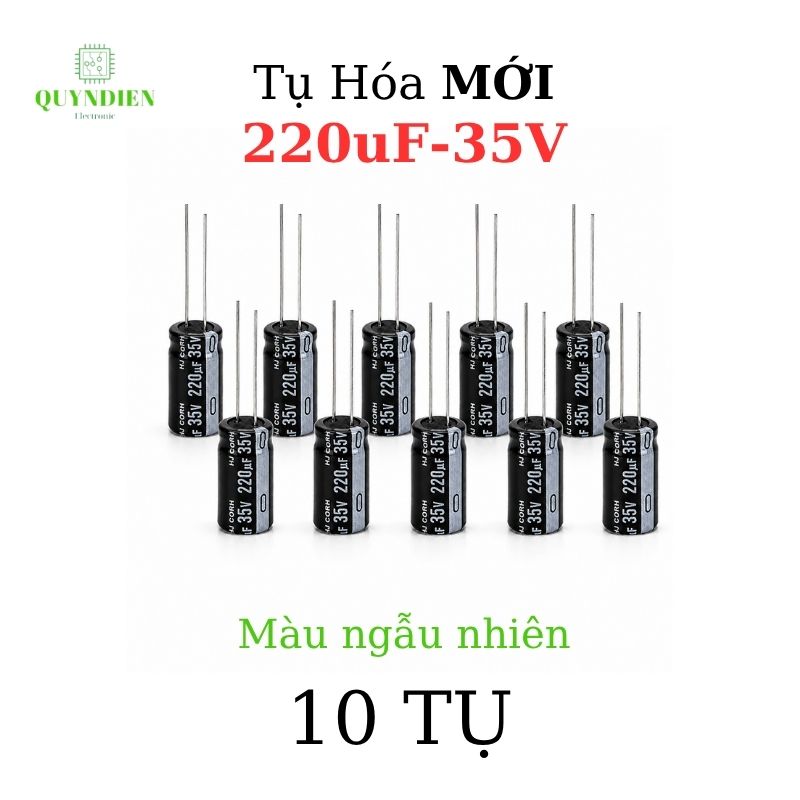 Tụ hóa 220uf - 35V