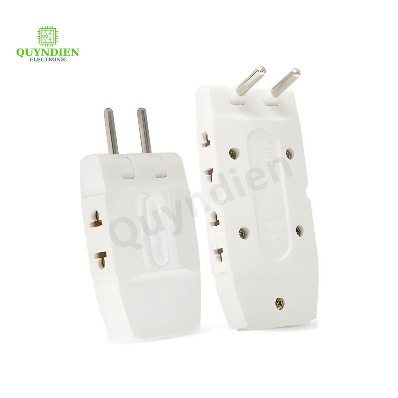 Ổ Cắm Chia Điện Xoay 180 Độ 2200W Q3T Q5T
