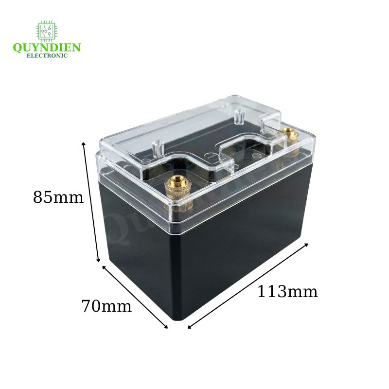 Vỏ Bình Đề Xe Máy YT4 Cọc Tròn Nắp Trong