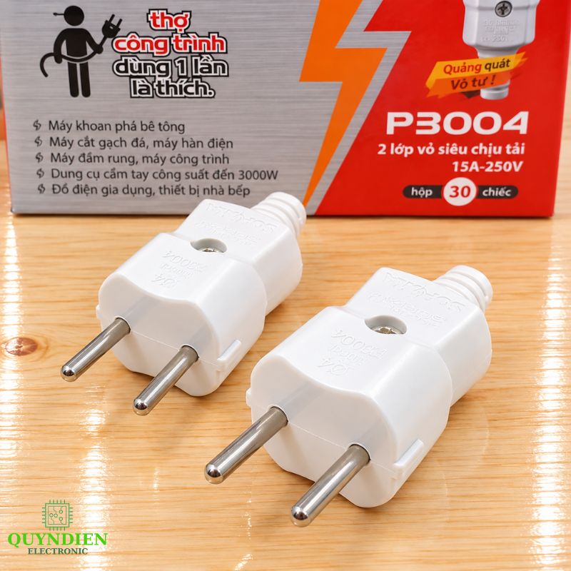 Phích Cắm Điện Siêu Chịu Tải P3000W-TH