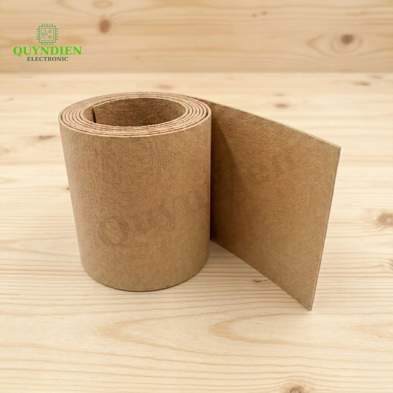 Giấy Cách Điện Làm Khuôn Biến Áp Dày 1mm Màu Vàng