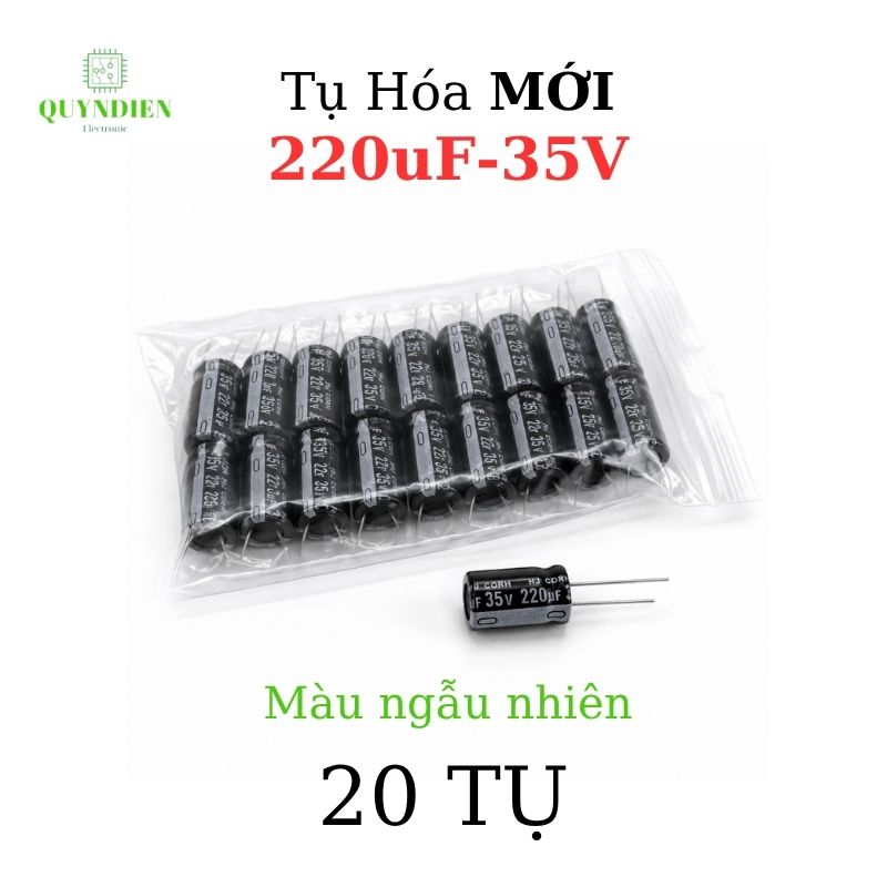 Tụ hóa 220uf - 35V
