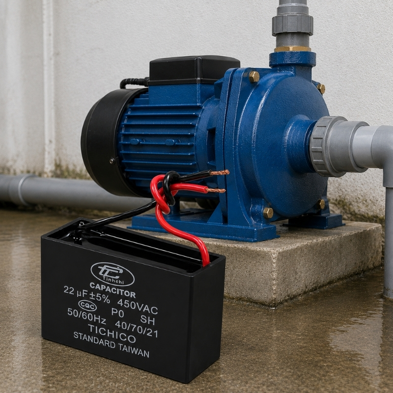 Tụ Đề Kapa Vuông Tinh Chi 22uF 450VAC
