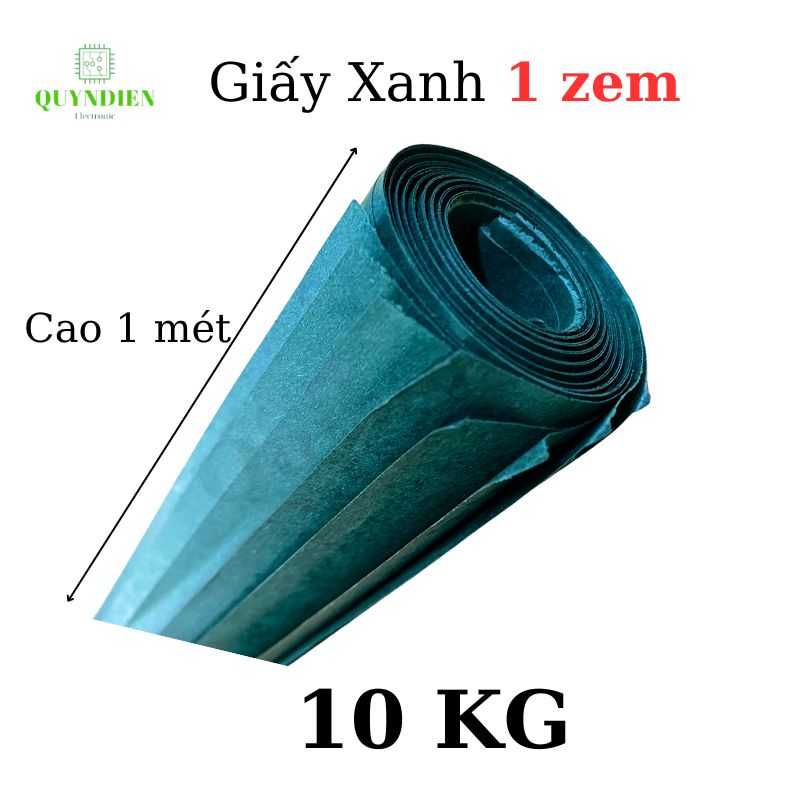 Giấy Xanh Cách Điện Dày 0.1mm
