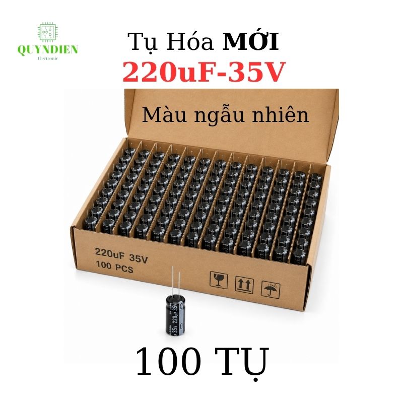 Tụ hóa 220uf - 35V