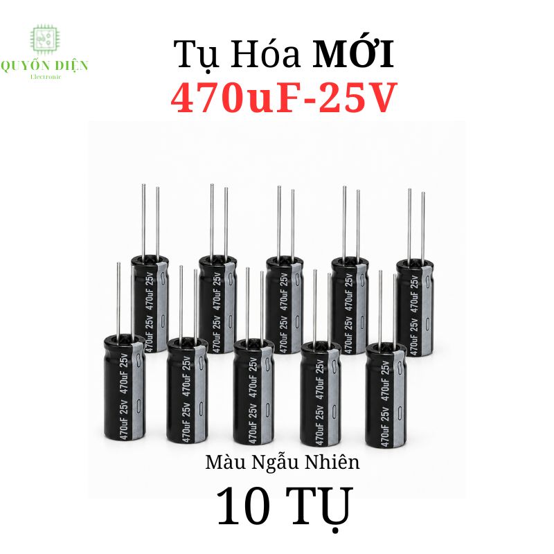 Tụ Hóa 470uF 16V 25V 35V 50V