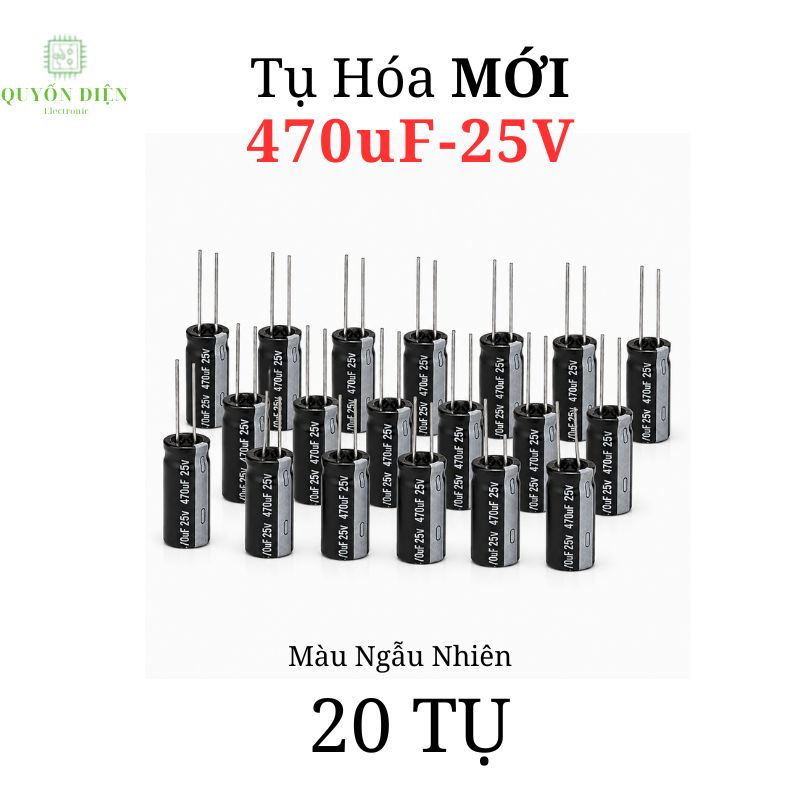 Tụ Hóa 470uF 16V 25V 35V 50V