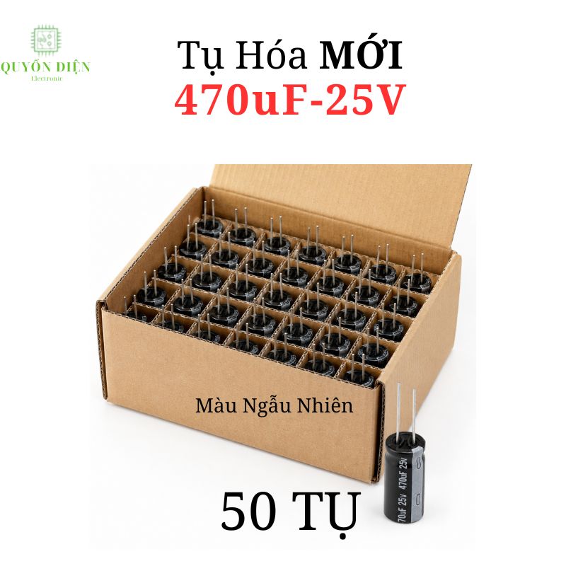 Tụ Hóa 470uF 16V 25V 35V 50V