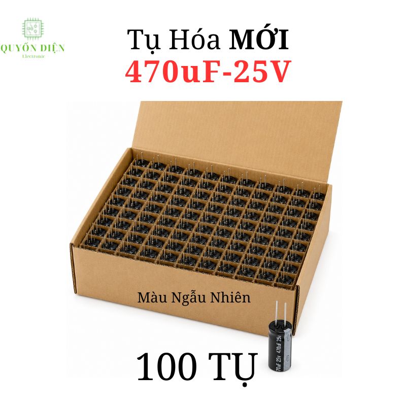 Tụ Hóa 470uF 16V 25V 35V 50V
