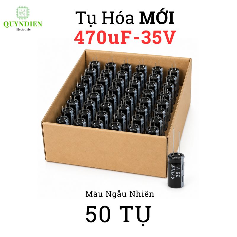 Tụ Hóa 470uF 16V 25V 35V 50V