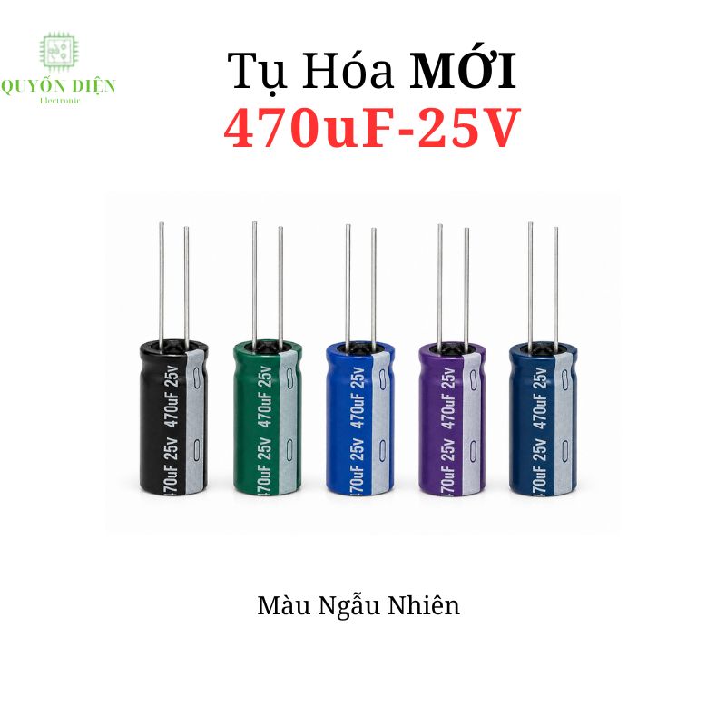 Tụ Hóa 470uF 16V 25V 35V 50V