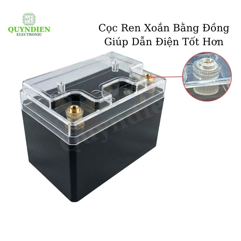 Vỏ Bình Đề Xe Máy YT4 Cọc Tròn Nắp Trong