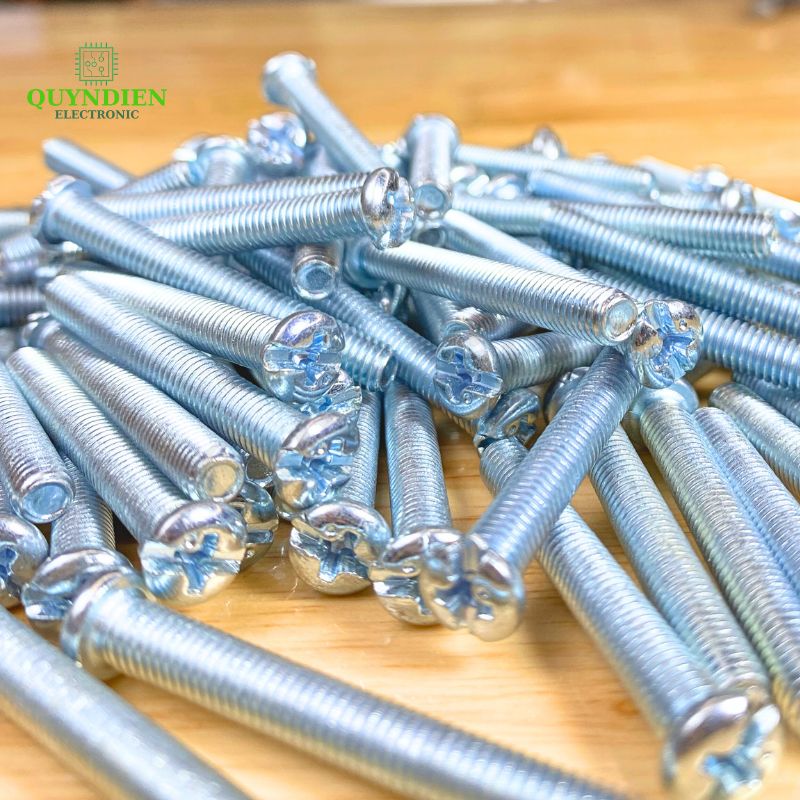 Ốc vít kèm tán M5x40mm túi 100 con