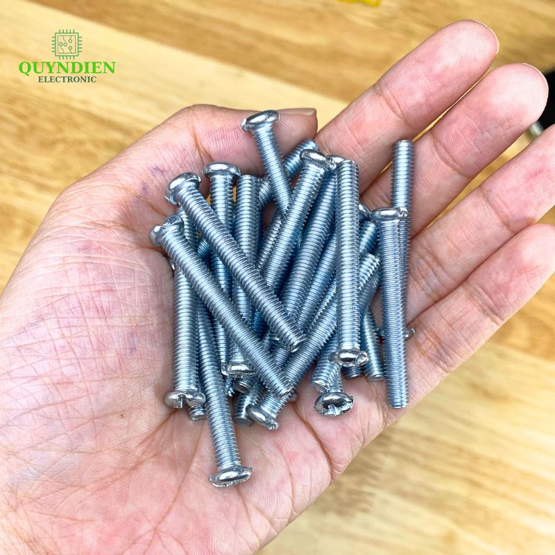 Ốc vít kèm tán M5x40mm túi 100 con