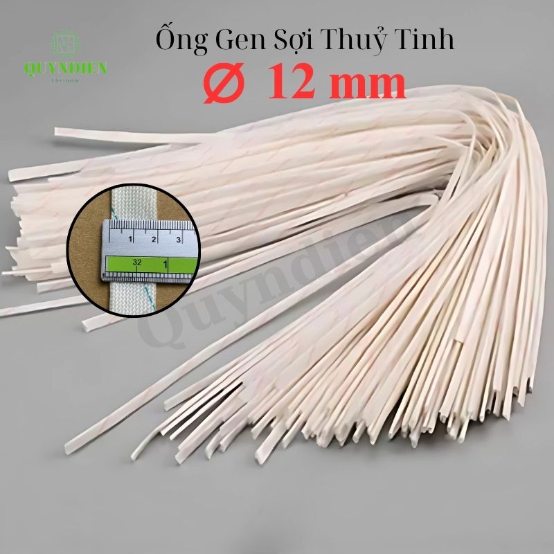 Ống gen cách điện sợi thủy tinh size 12mm