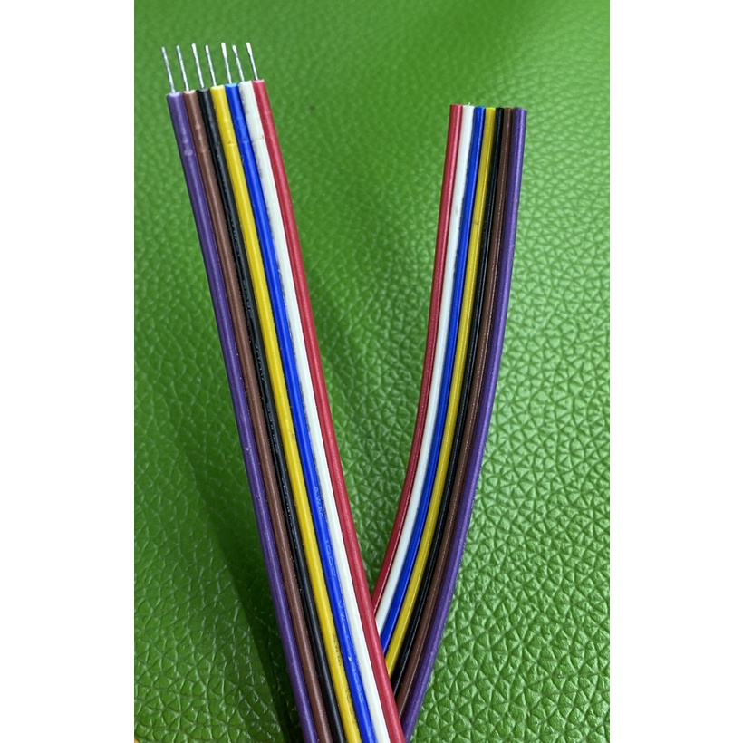 Dây Bẹ Nhiều Màu 7 sợi ( 1 mét ) 22AWG 300V