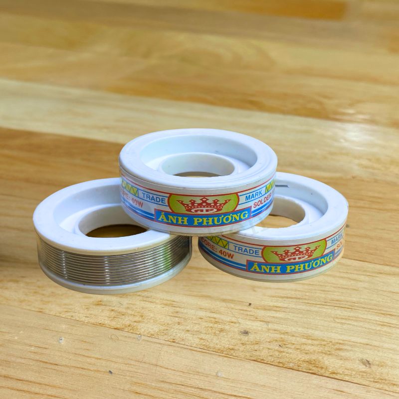 Thiếc hàn chì hàn Ánh Phương Size 0.8mm Cuộn 16g