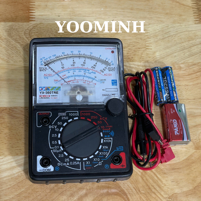 Đồng hồ vạn năng cơ SAMWA YX360TRe ( kèm theo pin và que đo)