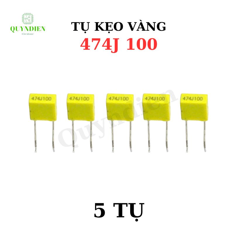 Tụ kẹo vàng 474J 100