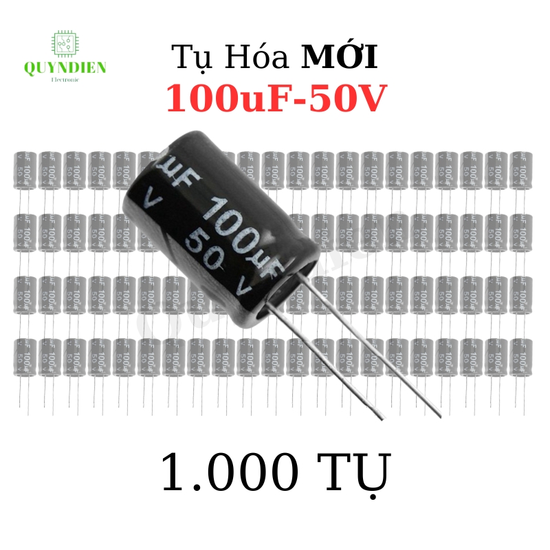 Tụ hóa 100uf - 50V
