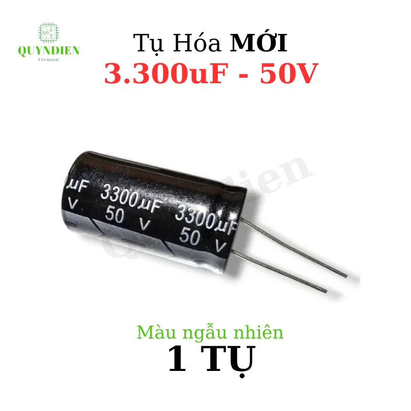 Tụ hóa 3300uf-16v 25v 35v 50v giá bán 1 tụ