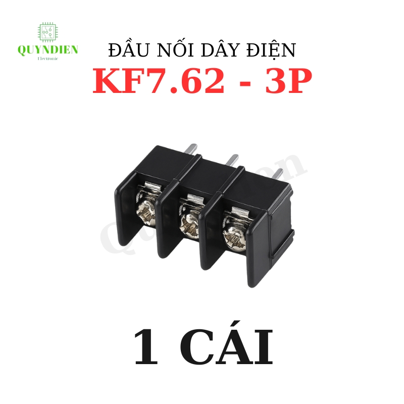 Đầu Nối Dây Điện, Cầu Đấu Dây Domino (Terminal) KF7.62 - 2P/3P