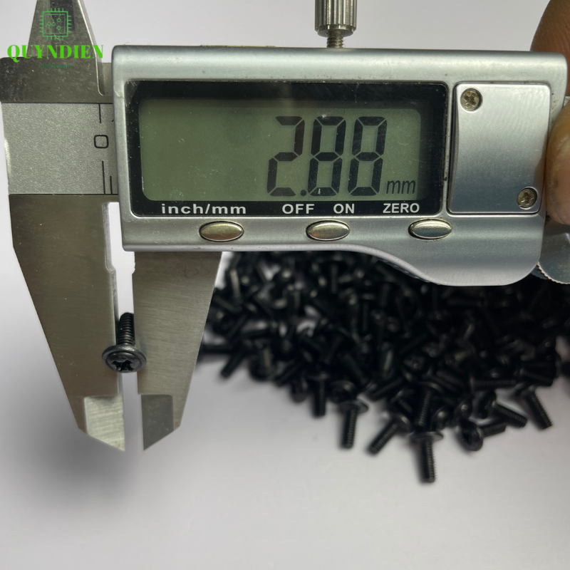 Ốc vít ren mịn M3 đầu long đền 3x8mm VN