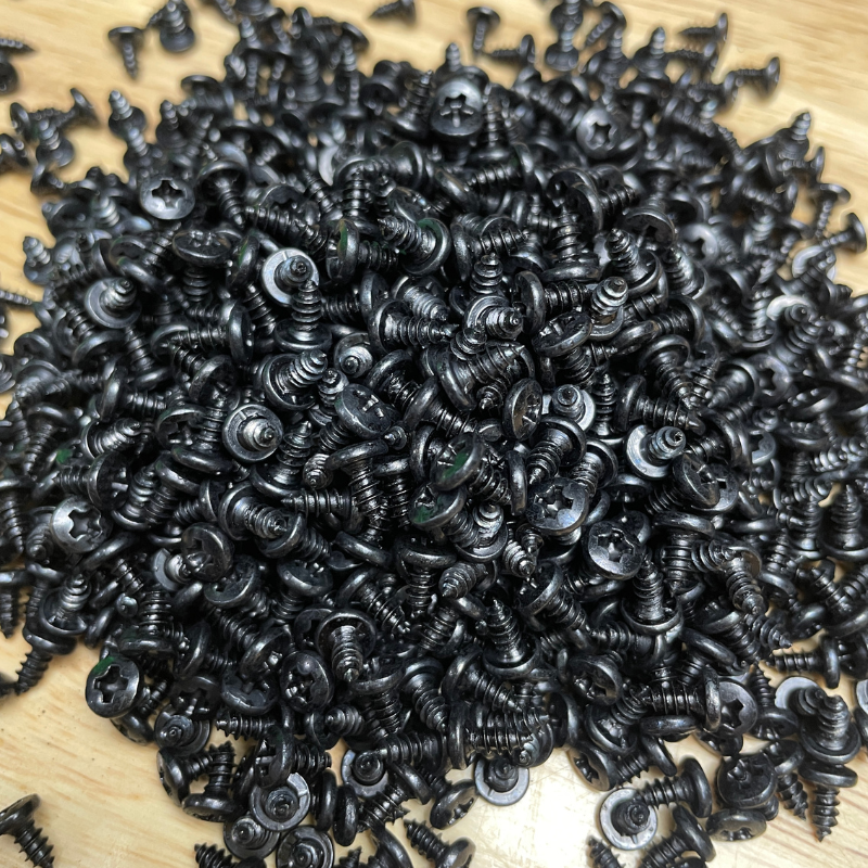 Ốc Vít Nhọn Đầu Tròn M3 Màu Đen 3x6mm