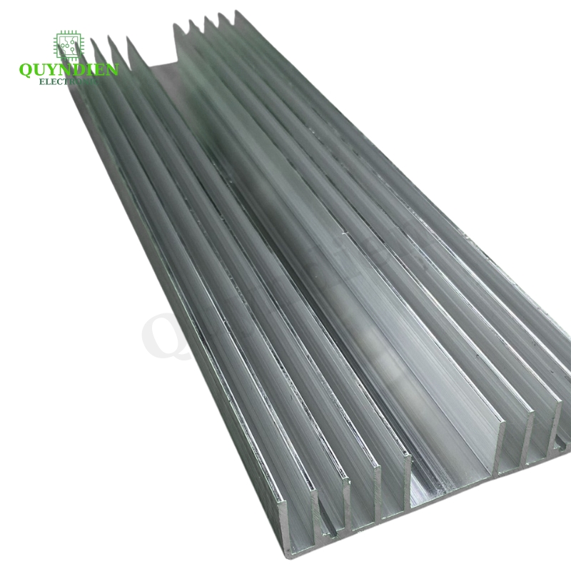 Nhôm tản nhiệt 10 Lá dài 35cm 350x120x30mm loại Dầy 1 tấm