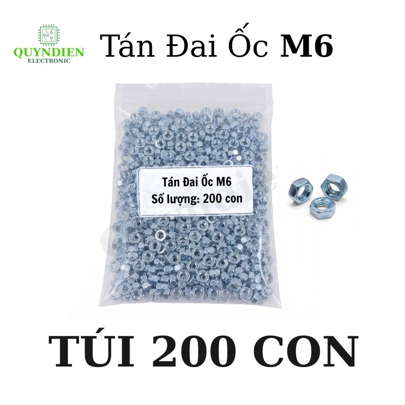 Đai Ốc - Tán Đai Ốc M6
