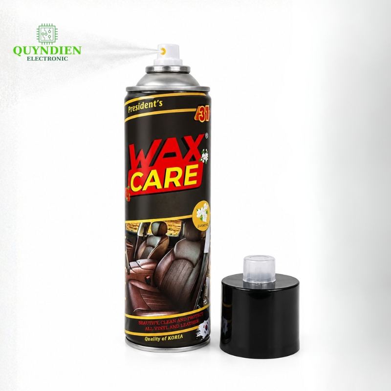 Xịt Đánh Bóng Da, Gỗ WAXCARE 3T - Thùng 12 Chai