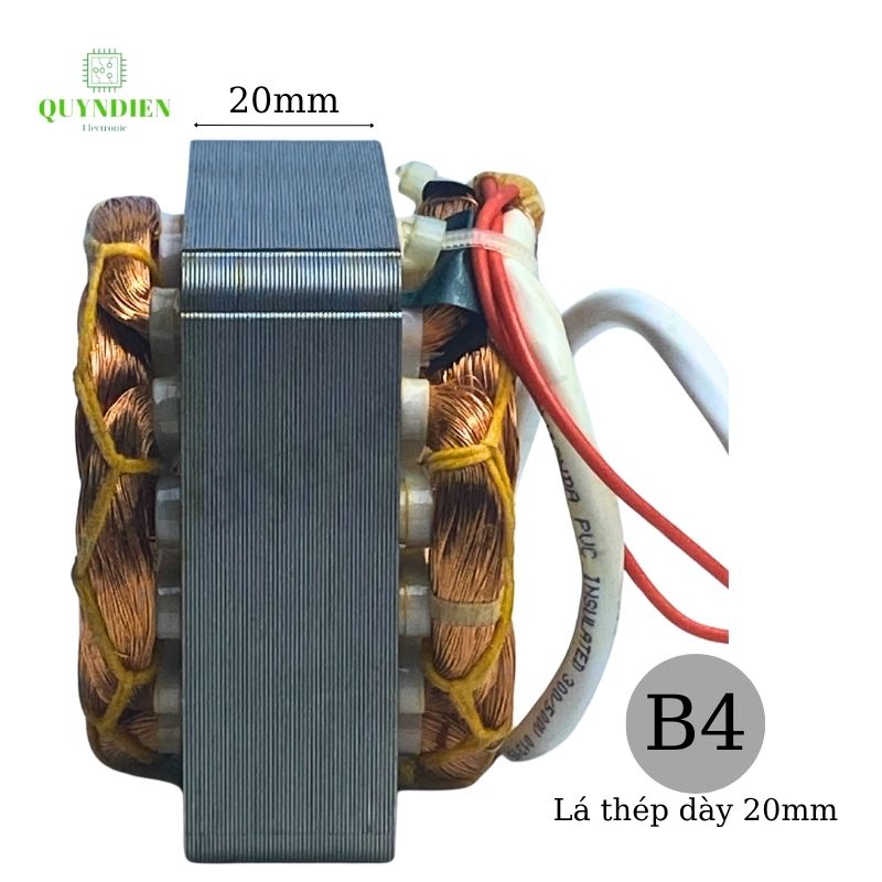 stator lốc quạt gió B3 B4 B5 đường kính 46 - QUỐC HƯNG