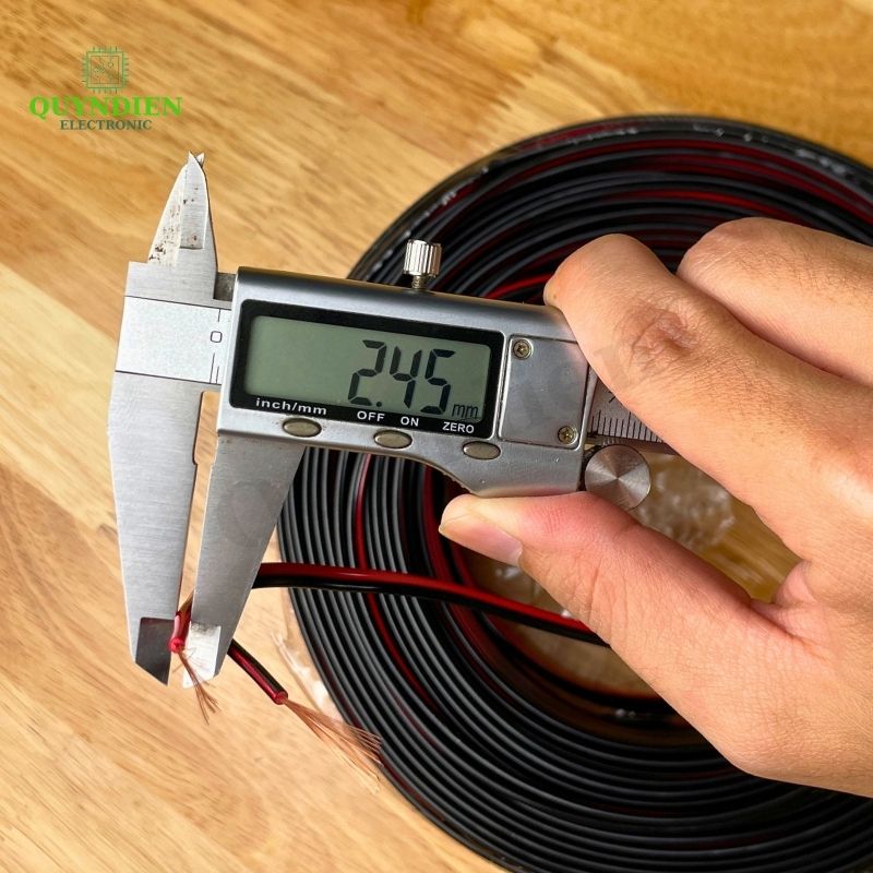 Dây Điện Đôi Mitasun 24AWG Lõi Đồng 16 Sợi Cách Điện PVC