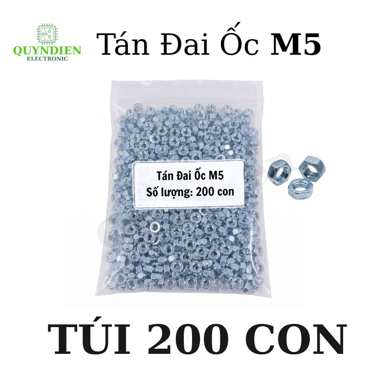 Đai Ốc - Tán Đai Ốc M5