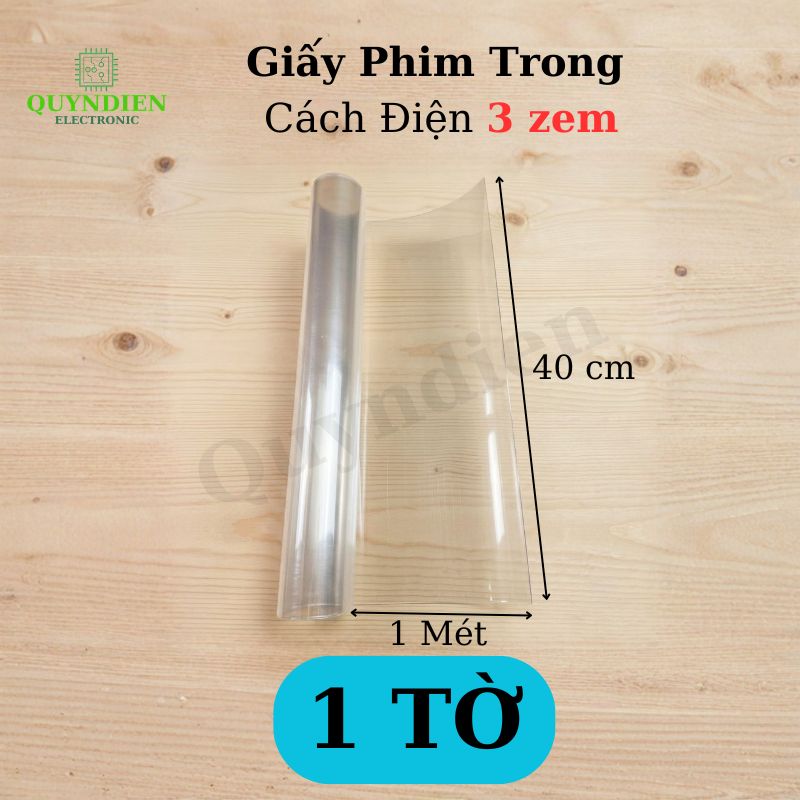 Giấy Cách Điện Phim Trong Dày 0.3mm