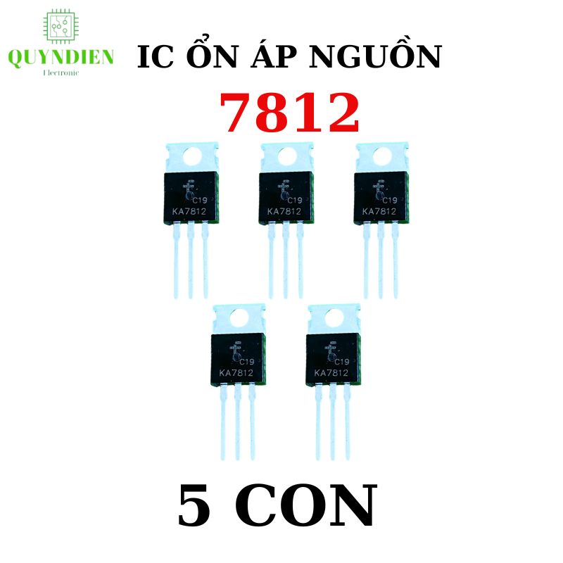 IC ổn áp Nguồn 7812-1.5A TO-220