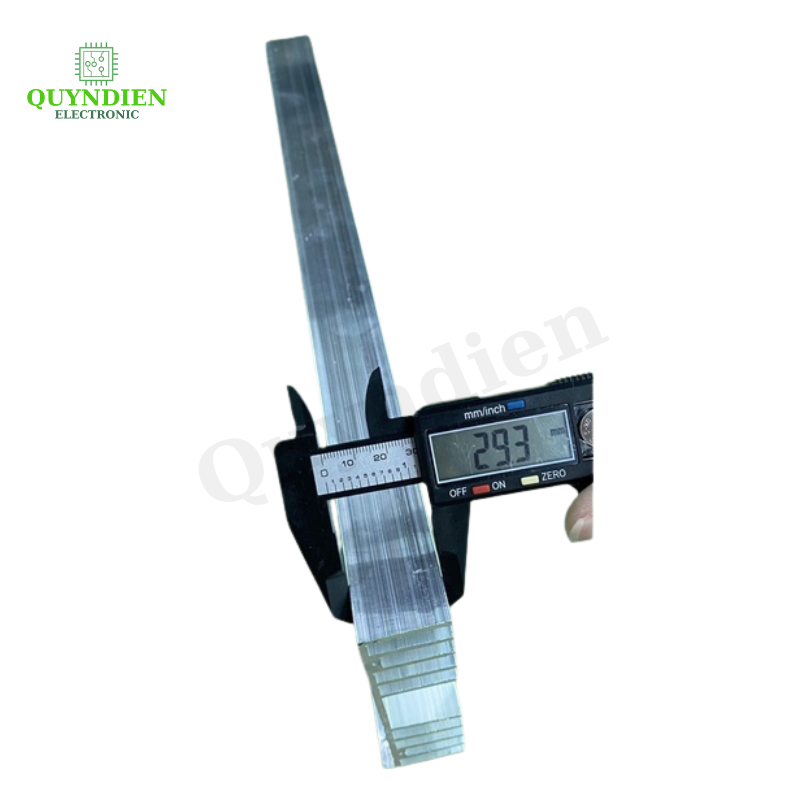 Nhôm tản nhiệt 10 cánh dài 40cm 400x120x30mm