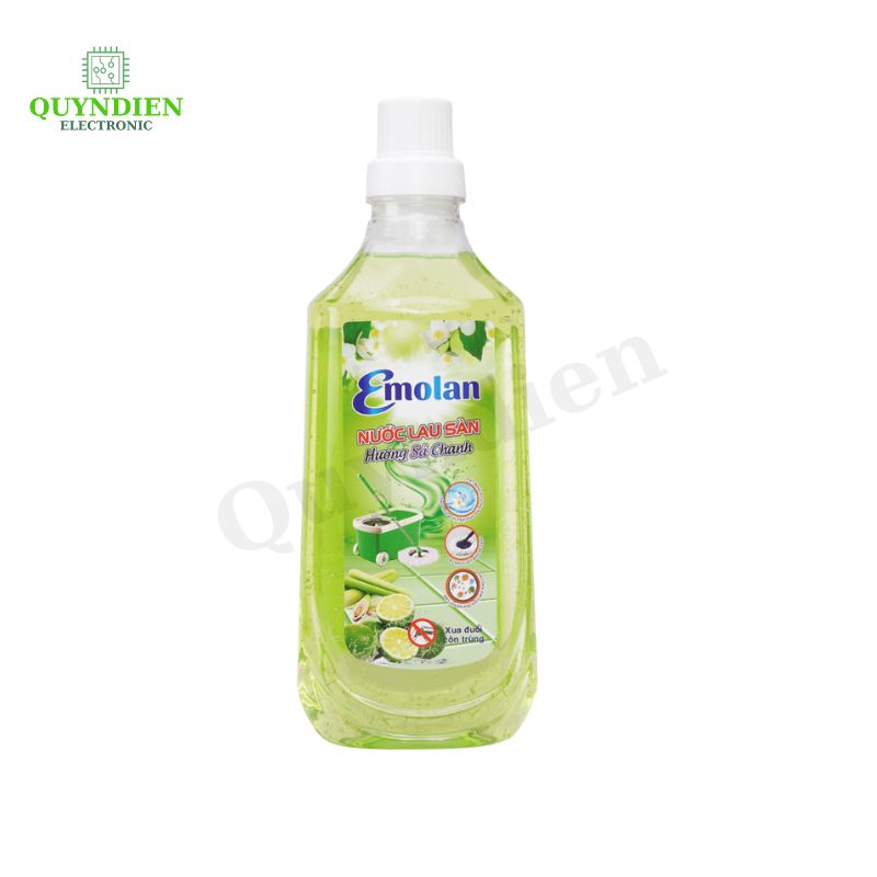 Nước lau sàn Emolan hương CHANH SẢ - 1L