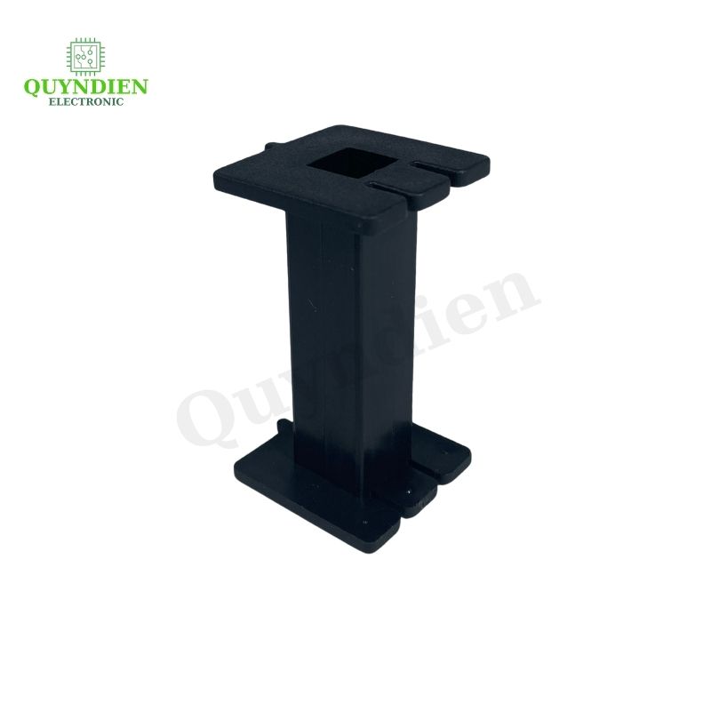 Lõi Nhựa Vuông Dài 50mm Quấn Cuộn Cảm Phân Tần Loa - Màu Đen