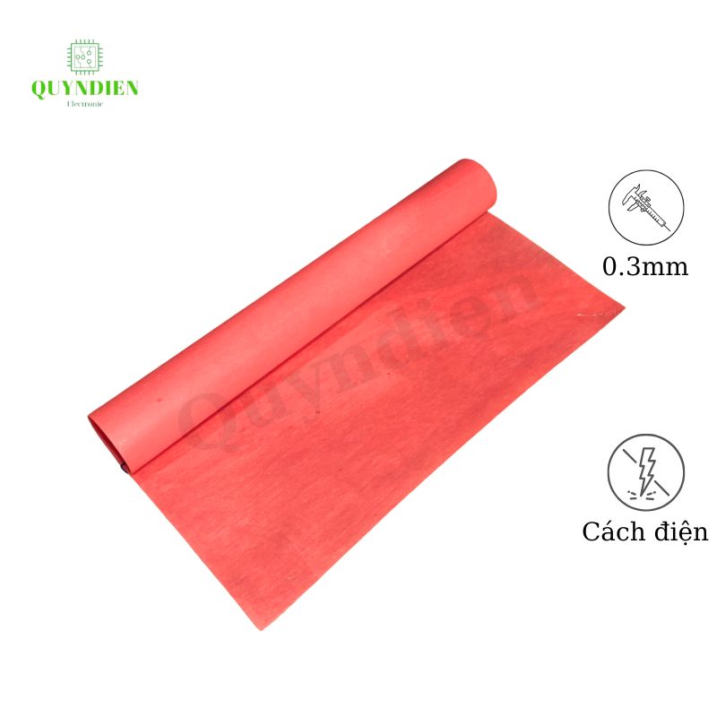 Giấy hồng giấy cách điện dày 0.3mm