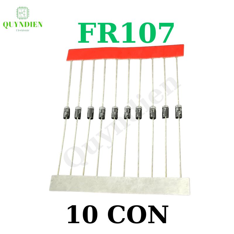 Diode xung FR107 1A 1000V loại dây