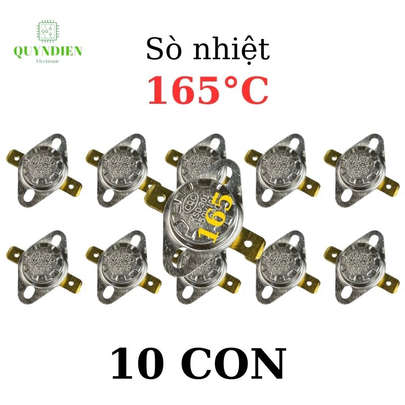 Rơ le nhiệt sò nhiệt 165℃