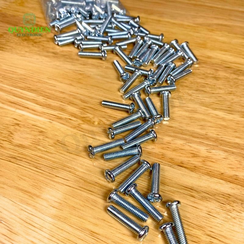 Ốc Vít M5x20mm Có Kèm Tán