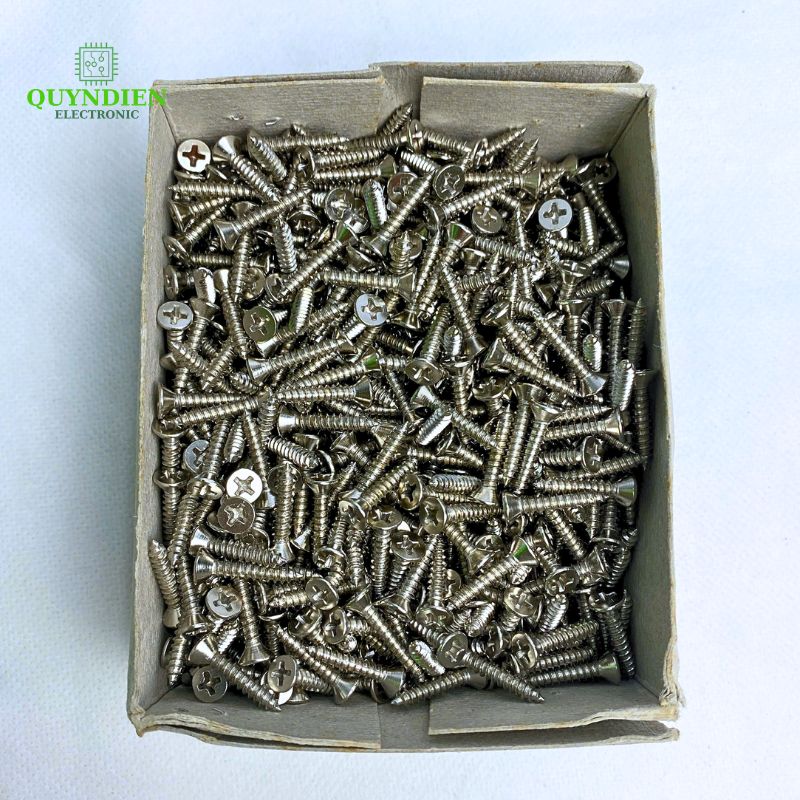 Ốc Vít Thái Ren Xoắn Đầu Col M4x15mm