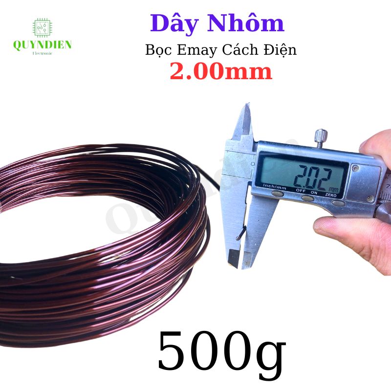 Dây NHÔM bọc emay TIẾN THỊNH size 2.00mm