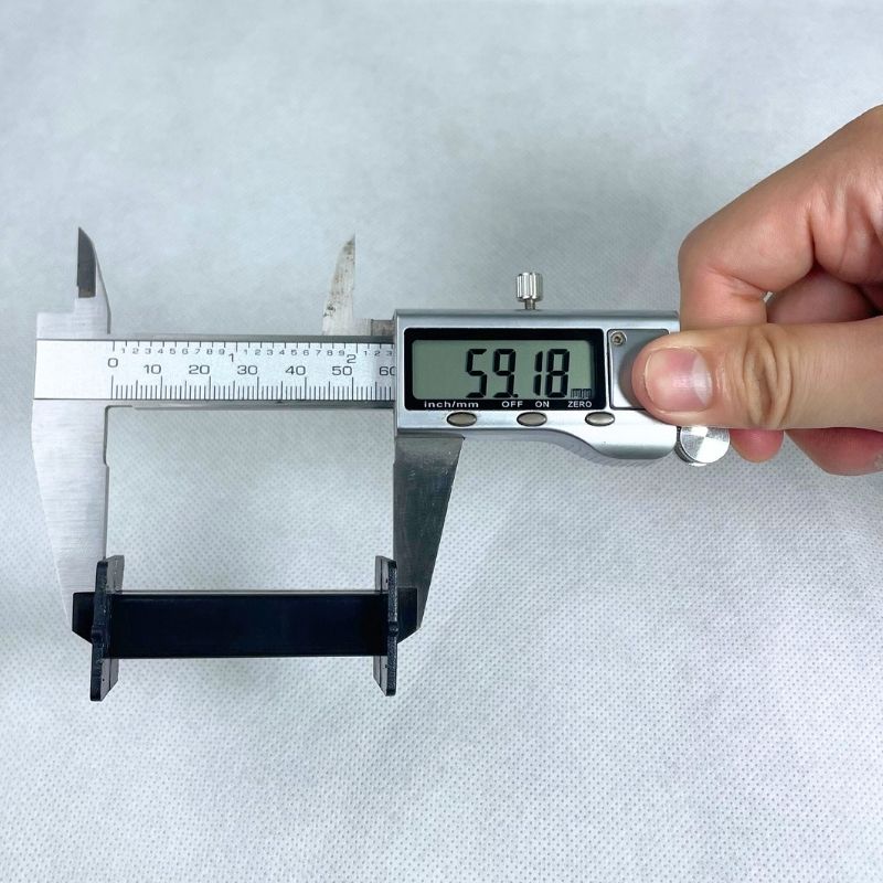 Lõi Nhựa Vuông Dài 60mm Quấn Cuộn Cảm Phân Tần Loa - Màu Đen